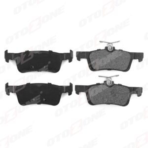 ARKA FREN BALATASI P308 II 1.2 VTİ-1.2 THP-1.6 HDİ-2.0 HDİ 13 FREN DİSKİ ÇAPI 249mm İÇİN 14MM 1611331480-1610814180-1647875680