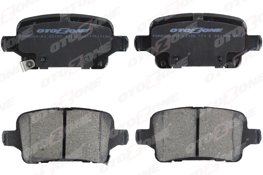 ARKA FREN BALATASI OPEL ASTRA K 1.0-1.4-1.4T-1.6T-1.6 CDTI 16 22 106.5x46.3x16.6 1684934880-39037199-95526568