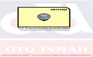 İÇ OKUMA LAMBASI AMPULLÜ SLX 4394678