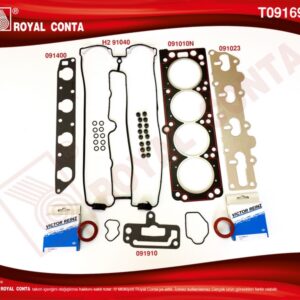 ÜST TAKIM CONTA VECTRA B 96 02 ASTRA F 95 98 OMEGA B 94 99 VECTRA A 92 95 2.0 16V X20XEV 136HP KEÇELİ-SUBAP LASTİKLİ