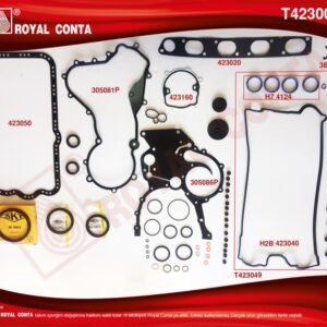 TAKIM CONTA SKT KEÇELİ REINZ SUBP.LAST SKC SİZ MASTER 2.2-2.5 DCI G9T-G9U