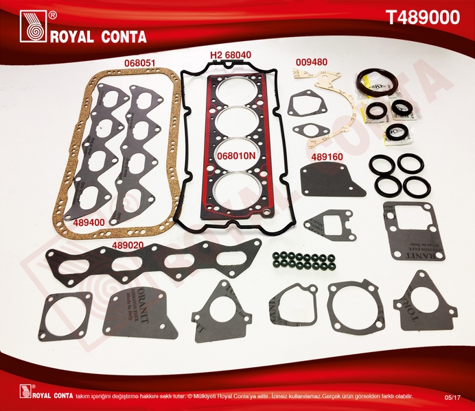 TAKIM CONTA SKC Lİ SUBAP LASTİKLİ TMPR 2000 16V 5893401-5895541