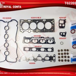ÜST TAKIM CONTASI KEÇELİ ASTRA G-H-VECTRA C 1.6 16V Z16XEP