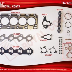 ÜST TAKIM CONTA SKC Lİ SUBAP LASTİKLİ MASTER III 2.3 DCİ 11 MOVANO 2.3 CDTİ 10 M9T
