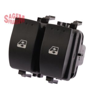 CAM AÇMA DÜĞMESİ CLIO II BBO 0220 ÖN SOL SİYAH ÇİFTLİ