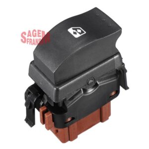 CAM AÇMA DÜĞMESİ TRAFIC II - MASTER - VİVARO ÖN SAĞ KAHVE 6 FİŞ TEKLİ 8200057321