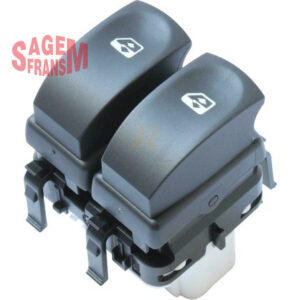 CAM AÇMA/KAPAMA ANAHTARI ÇİFTLİ ÖN SOL RENAULT CLIO III 05 MODUS 04 10 FİŞLİ