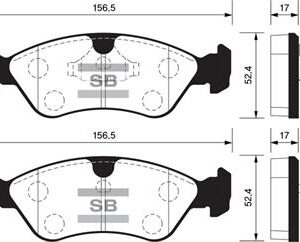 ÖN BALATA ASTRA F 91-98 CALIBRA-OMEGA-VECTRA A 1.8-2.0 88-95 GDB891-GDB1300-GDB3116
