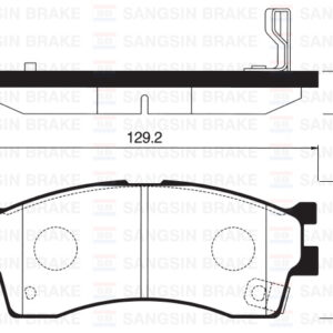 ÖN FREN BALATA KIA RIO 1.3L 1.5L 02-04 / CARENS 1.5L 1.6L 00-02 / SHUMA 1.5L 1.6L HB 01-04 / CLARUS 1.6L 00- 0K2N13328Z-WVA23873