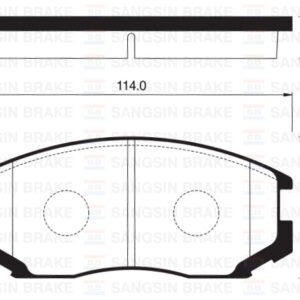 ÖN FREN BALATA DAIHATSU TERIOS 1.3L HCEJ K3-VE J100. J102 97-05