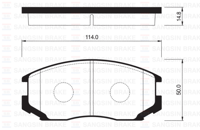 ÖN FREN BALATA DAIHATSU TERIOS 1.3L HCEJ K3-VE J100. J102 97-05