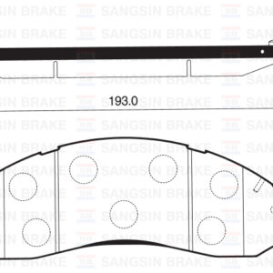 ÖN BALATA DİSK KIA BONGO 1.4 TON K3000 04