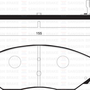 ÖN FREN BALATA KIA SORENTO 2.5L D4CB CRDi 02-