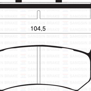 ARKA BALATA LACETTI 1.4-1.6-1.8 04 NUBIRA 1.4-1.6-1.8 2.0 04 GDB3348