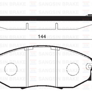 ÖN FREN BALATA CHEVROLET EPICA 2.0L 2.5L 06-