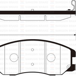 ÖN FREN BALATA CHEVROLET CAPTIVA 2.0L 2.4L 06- 22850989-4808861-96626070-20789468