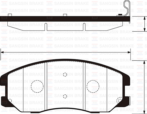 ÖN FREN BALATA CHEVROLET CAPTIVA 2.0L 2.4L 06- 22850989-4808861-96626070-20789468