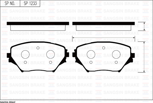 ÖN FREN BALATA TOYOTA RAV4 2.0L 1AZ-FE ACA21 01-05 0446542070-0446542071-0446542080