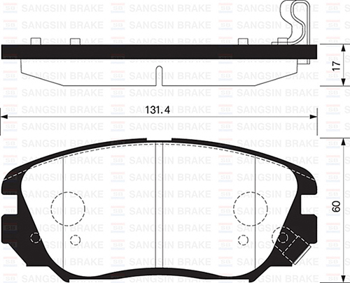 ÖN FREN BALATA OPEL INSIGNIA A 08-17 / CHEVROLET MALIBU 12- / SAAB 9.5 10-12 95514525-1605185-22959105-1605236