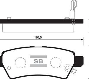 ARKA FREN BALATA NISSAN PATHFINDER 2.5L YD25DDTi DCi R51 4x4 05-
