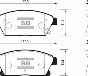 ÖN FREN BALATA OPEL ASTRA J 10- / MOKKA 13- / ZAFIRA C 11- / CHEVROLET CRUZE 1.6L J300 09- / TRAX 1.4L 1.6L 11- 16 İNÇ 300mm
