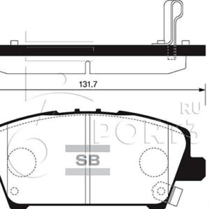 ÖN FREN BALATA HONDA CIVIC 1.8L R18A VTEC FK2 Hatchback 06- / 1.4L L13Z1 FK1 sport 09- 45022SMGE00-45022SMGE01-WVA24087