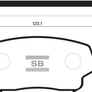 ÖN BALATA SUZUKI GRAND VITARA-XL 05-07 GDB3490