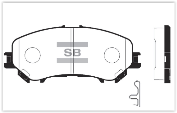 ÖN BALATA RENAULT KADJAR 15 KOLEOS II 15 NISSAN QASHQAI J11 13 X TRAIL III 14 410604EA0A-D10604CA0A-410601596R