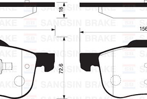 ON FREN BALATASI VOLVO S60 00  S70 97 00 S80 98  V70 97 07 V70 01 07 XC70 00  XC90 02 12 16 JANT