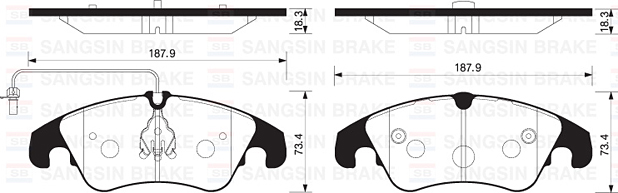 ÖN FREN BALATA AUDI A4 08- / A5 07- / Q5 09-