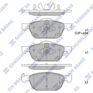 ÖN FREN BALATA HONDA CIVIC 1.6L N16A İ-DTEC dizel FK3 kasa 13-  / CIVIC 1.5L VTEC RS modeli hatchb ack FK7 kasa 17-
