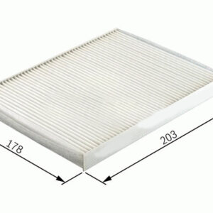 POLEN FİLTRESİ PANDA II 1.1-1.2-1.3 JTD 03 KA II 08 500C 1.3D 09 CU2026 46723321-77366065