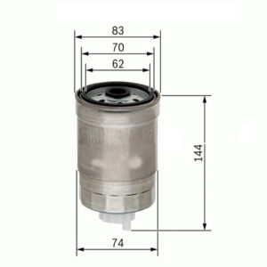 YAKIT FİLTRESİ ACCENT-GETZ-İ30-SANTE FE-SONATO V-SORENTO 1.5-2.0-2.2-2.5 CRDI SU SENSÖRLÜ x 319222B900-319222R900