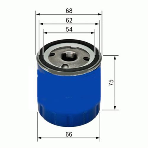 YAĞ FİLTRESİ CLIO I -II-III - KNG-EXPRESS-TWNG-MODUS-SANDERO 1.2 - 1.2 16V x 7700863124-7700112686-7700867824