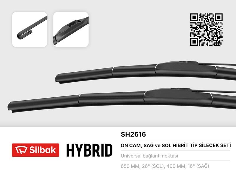 SİLECEK SÜPÜRGESİ 650/400MM MUZ TİPİ CRV RE. RM 01/12 01/07-ACCENT BLUE RB 01/11-İ30. CW P TOYOTA COROLLA CROSS 07-20 KIA EV6 CV 07-21 SORENTO IV MQ4