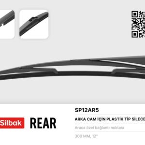 SİLECEK SÜPÜRGESİ ARKA PLASTİK TİP 300MM HYUNDAI İ İ30. CW GD 11/12