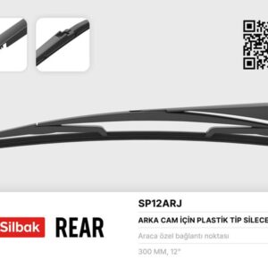 SİLECEK SÜPÜRGESİ ARKA PLASTİK TİP 300MM OPEL ASTRA J 01/10 . ASTRA GTC 11/11 . ASTRA SPORTS TOU RER 01/11 . ASTRA K 09/15