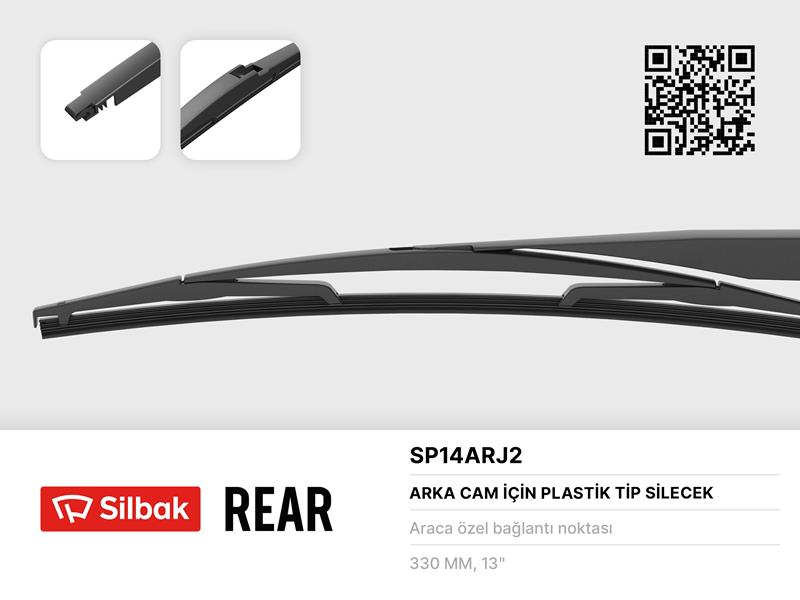SİLECEK SÜPÜRGESİ ARKA PLASTİK TİP 350MM DAIHATSU SİRİON M3 10/04 . HYUNDAI ACCENT III MC 11/0 5 11/10 . H-1 CARGO. TRAVEL 02/08 . İ40 CW 07/11 .