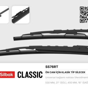 SİLECEK SÜPÜRGESİ 530/450mm RÜZGARLIKLI MICRA POLO III 95-01