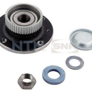 ARKA TEKER PORYASI KOMPLE ABS Lİ PEUGEOT P206 00  4 BİJON