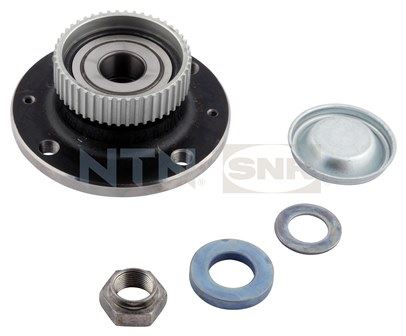 ARKA TEKER PORYASI KOMPLE ABS Lİ PEUGEOT P206 00 4 BİJON