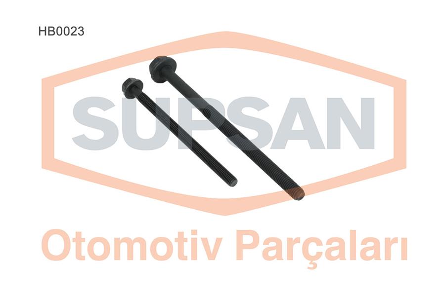 SİLİNDİR KAPAK SAPLAMASI SET FORD TRANSİT 06 PEUGEOT BOXER-JUMPER 2.4-2.2 TDCİ 8 KISA-10 UZUN T AKIM