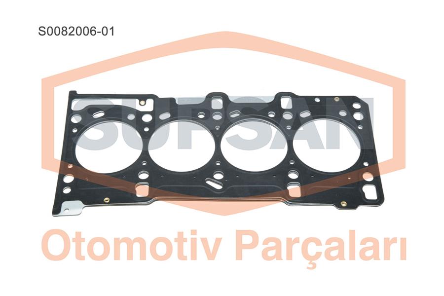SİLİNDİR KAPAK CONTASI 0.82mm ASTRA H-ASTRA J-CORSA C-D-E MERIVA A-B AVEO-LINEA-PUNTO-FIORINO-EGEA DOBLO-NEMO-BIPPER 1.3 CDTI
