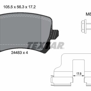 ARKA BALATA CADDY-TIGUAN-PASSAT-A6-Q3 11