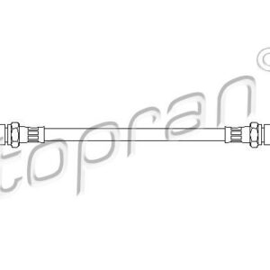 755 FREN HORTUMU ARKA CORSA-B-VECTRA-B