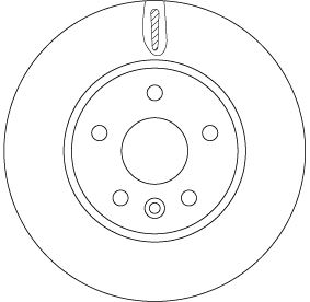 ÖN FREN AYNASI ASTRA K 15   15 İNÇ / 5 DELİK 276x26x5DL HAVALI