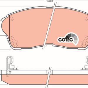 ÖN BALATA COROLLA 92-97 CARINA 93-97 RAV4 2.0 94-00 CAMRY 2.2 92-01