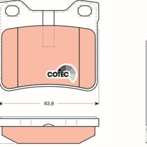 ARKA BALATA P406 1.6-1.8-2.0-2.1 TDİ 95-04 607 00