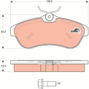 ÖN FREN BALATASI CITROEN C2 06 09 C3  03 10