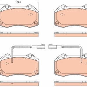 ÖN FREN BALATASI ALFA ROMEO 4C SPIDER 13 20 1.8 TBİ FIAT PUNTO EVO 09 12 1.3D MTJ